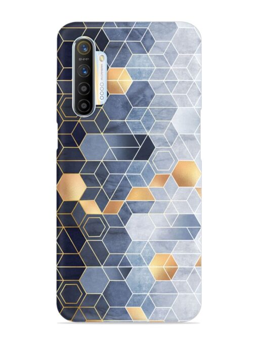 Geometric Abstraction Hexagons Snap Case for Realme Xt