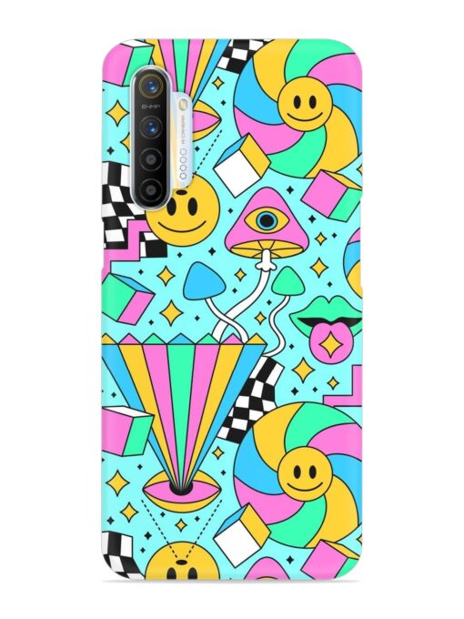 Trippy Rainbow 60S Snap Case for Realme Xt Zapvi