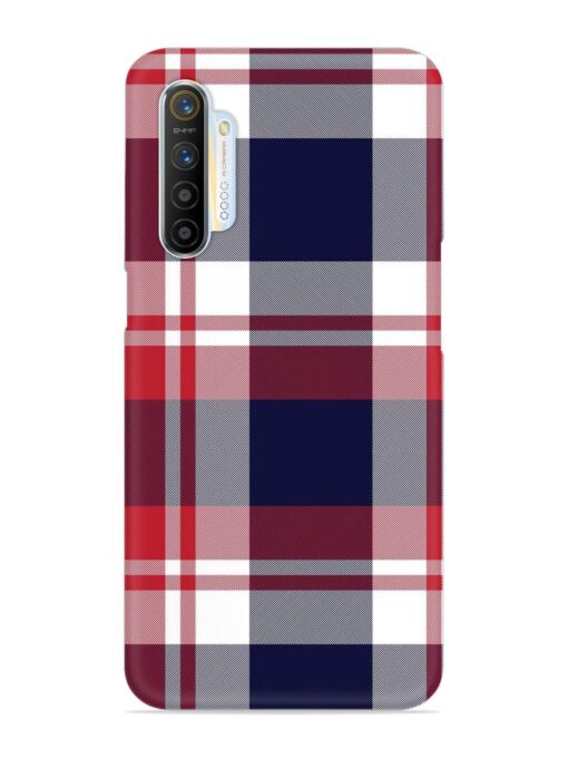 Classic Plaid Tartan Snap Case for Realme Xt