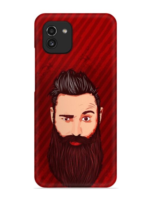 Beardo Man Snap Case for Samsung Galaxy A03