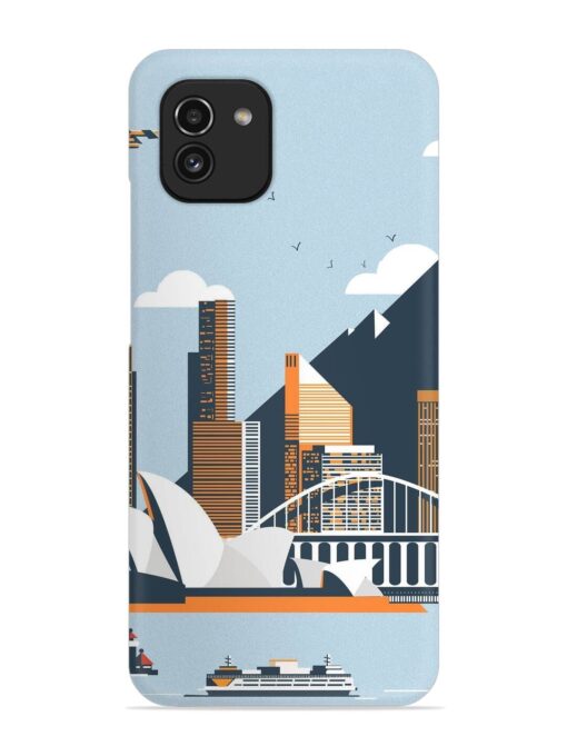 Sydney Opera Landscape Snap Case for Samsung Galaxy A03 Zapvi