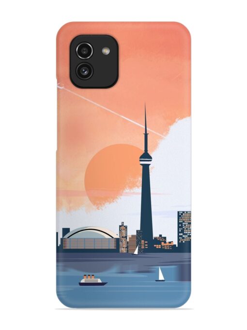 Toronto Canada Snap Case for Samsung Galaxy A03 Zapvi