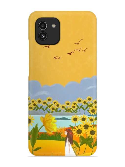 Beginning Of Autumn Snap Case for Samsung Galaxy A03 Zapvi