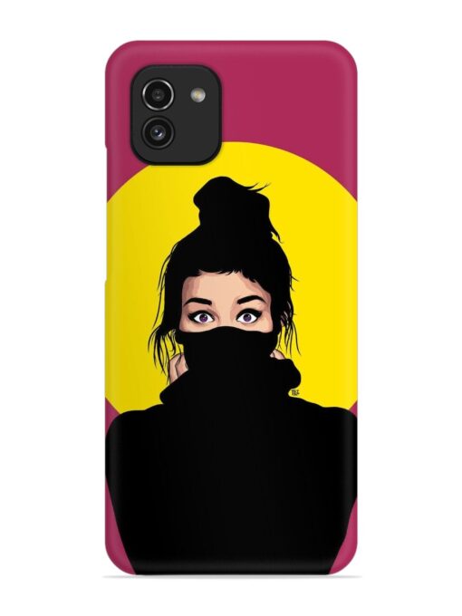 Girly Vector Snap Case for Samsung Galaxy A03 Zapvi