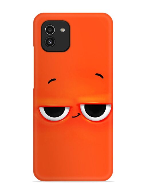 Smiley Face Snap Case for Samsung Galaxy A03