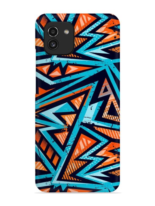 Abstract Seamless Grunge Snap Case for Samsung Galaxy A03