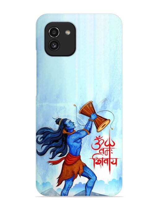 Illustration Lord Shiva Snap Case for Samsung Galaxy A03