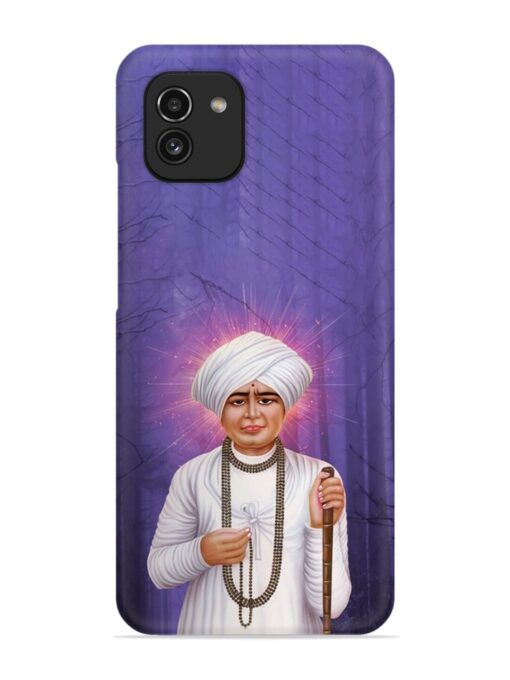 Jalaram Bapa Virpur Snap Case for Samsung Galaxy A03 Zapvi