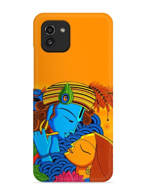 Illustration Hindu Goddess Snap Case for Samsung Galaxy A03