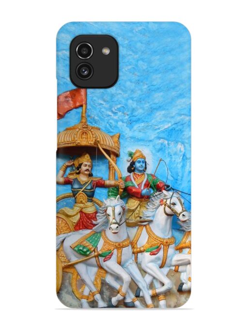 Hyderabad India March 19 Wall Art Snap Case for Samsung Galaxy A03