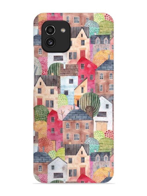 Abstract Seamless Pattern Snap Case for Samsung Galaxy A03