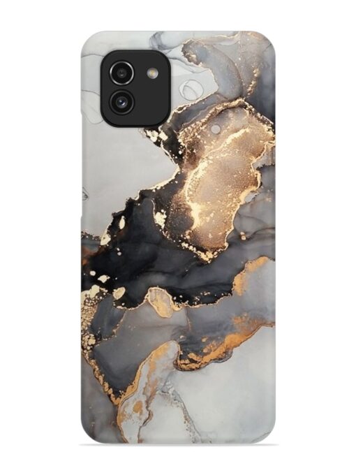 Luxury Abstract Fluid Snap Case for Samsung Galaxy A03 Zapvi