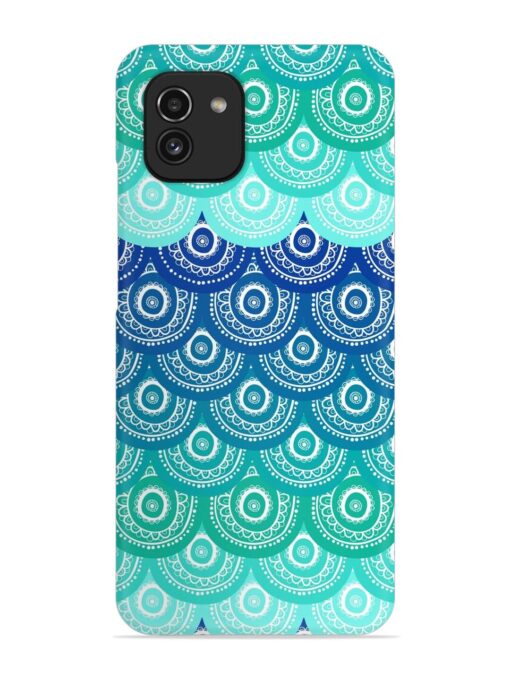 Ethnic Seamless Pattern Snap Case for Samsung Galaxy A03