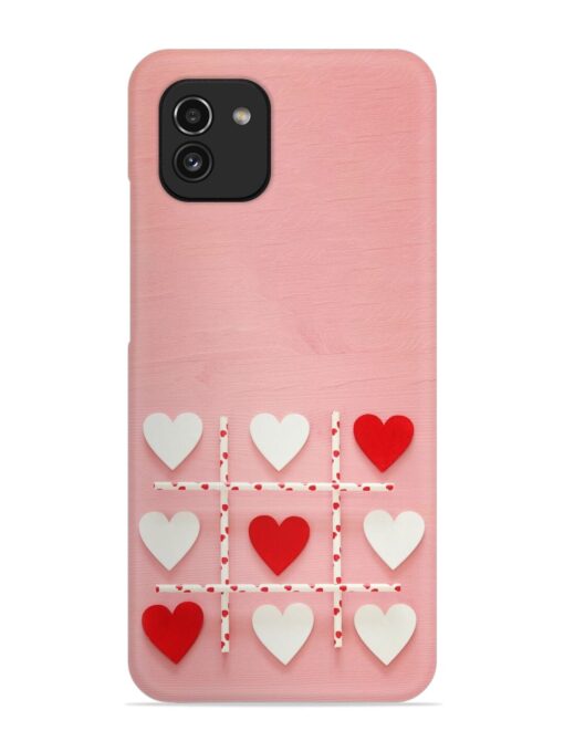 Valentines Day Concept Snap Case for Samsung Galaxy A03