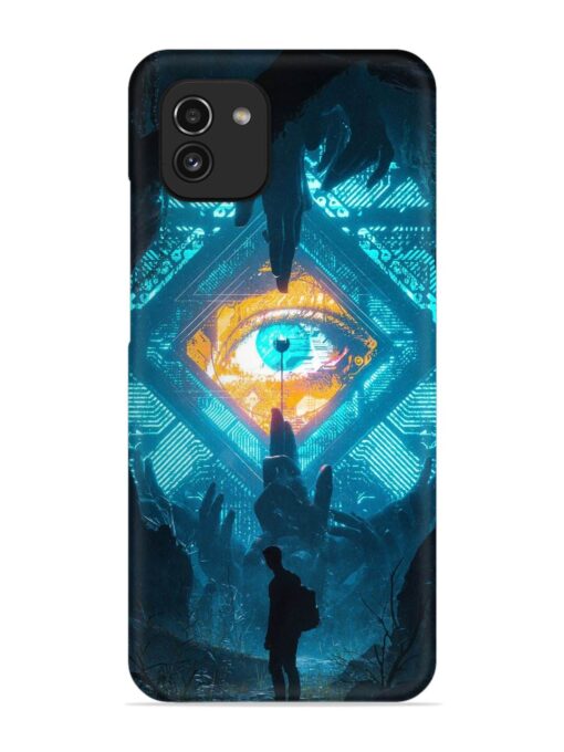 Arcane Eye Snap Case for Samsung Galaxy A03 Zapvi