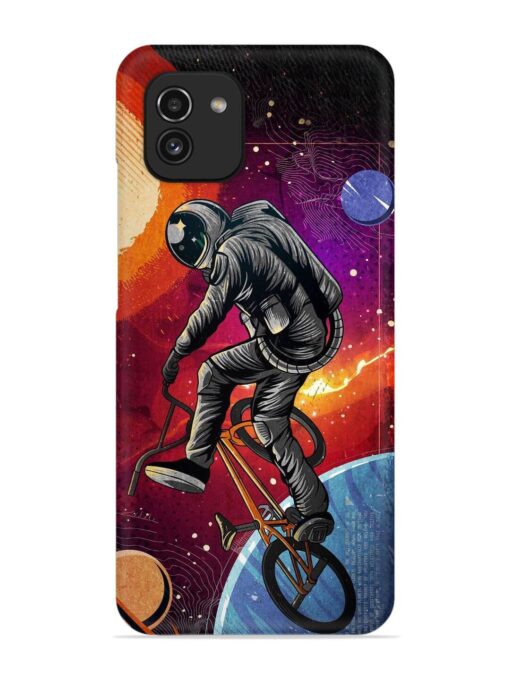 Super Eclipse Bmx Bike Snap Case for Samsung Galaxy A03 Zapvi