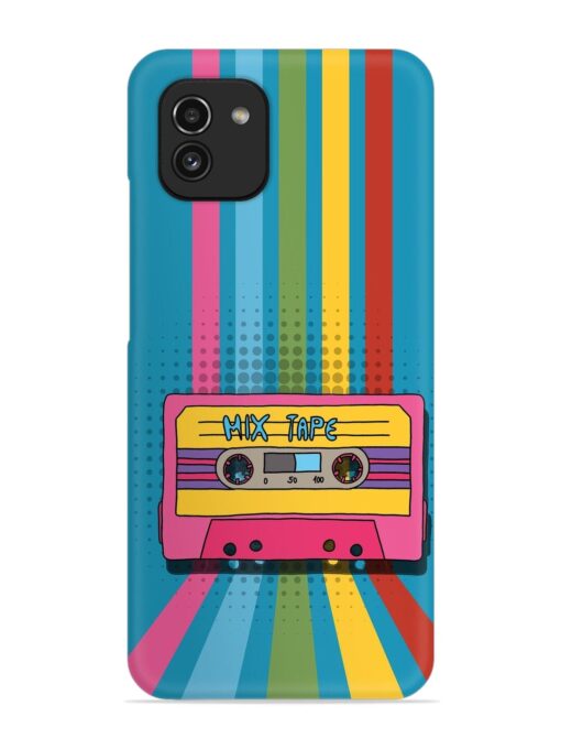 Mix Tape Vactor Snap Case for Samsung Galaxy A03