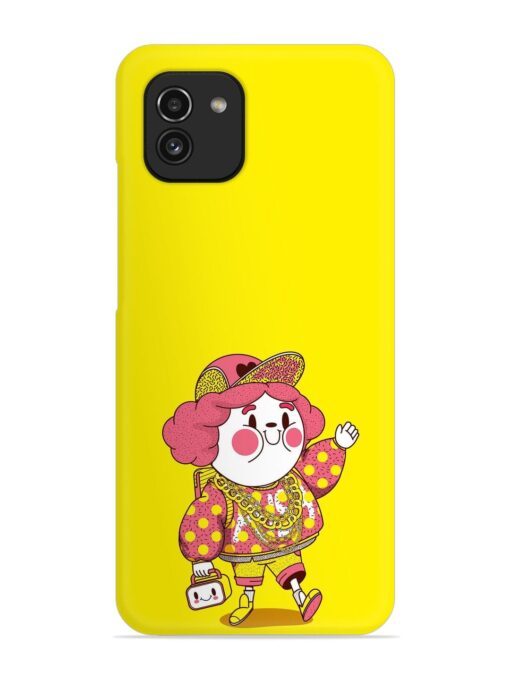 Art Toy Snap Case for Samsung Galaxy A03 Zapvi