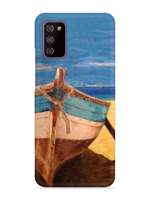 Canvas Painting Snap Case for Samsung Galaxy A03S