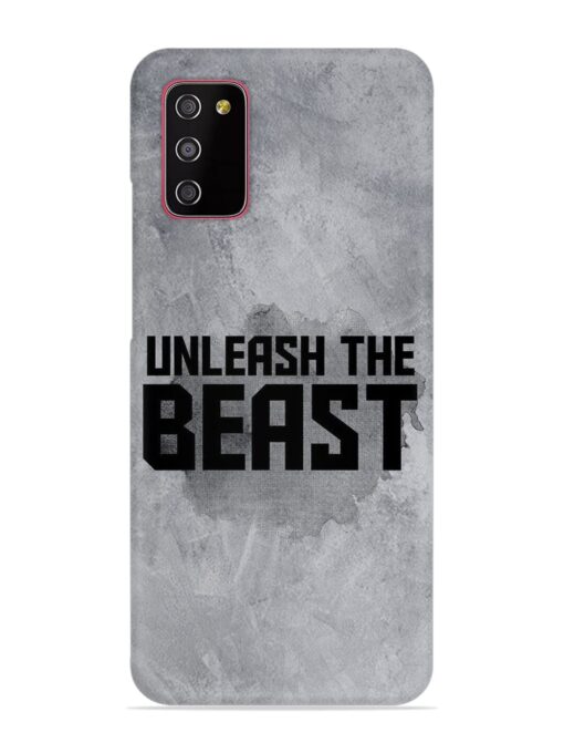 Unleash The Beast Snap Case for Samsung Galaxy A03S Zapvi