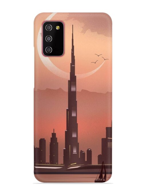 Landmark Burj Khalifa Snap Case for Samsung Galaxy A03S Zapvi