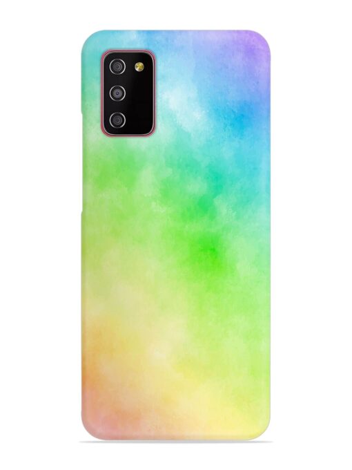 Watercolor Mixture Snap Case for Samsung Galaxy A03S Zapvi