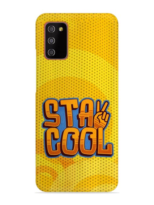 Stay Cool Snap Case for Samsung Galaxy A03S Zapvi