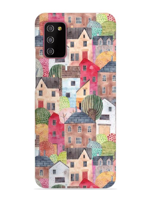 Abstract Seamless Pattern Snap Case for Samsung Galaxy A03S