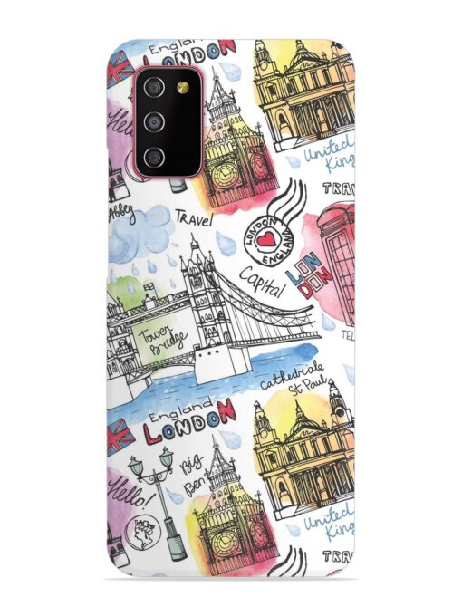 Vector London Landmark Snap Case for Samsung Galaxy A03S