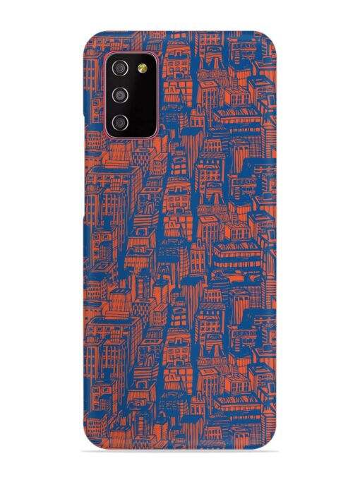 Hand Drawn Seamless Snap Case for Samsung Galaxy A03S