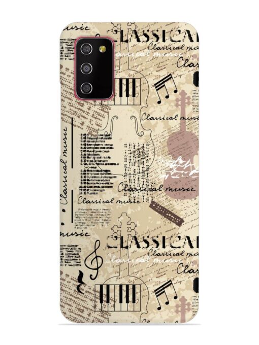 Classical Music Lpattern Snap Case for Samsung Galaxy A03S