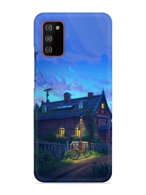 Beautiful Village House Snap Case for Samsung Galaxy A03S Zapvi