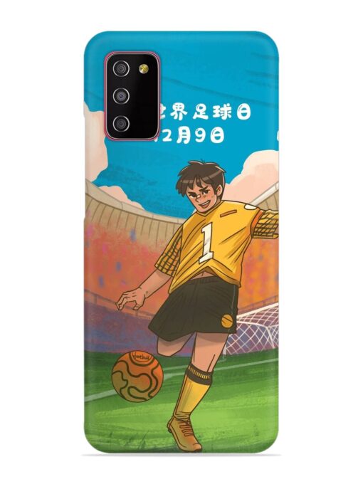 Soccer Kick Snap Case for Samsung Galaxy A03S