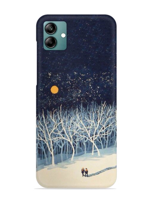 Full Moon Snowshoe Tour Snap Case for Samsung Galaxy A04