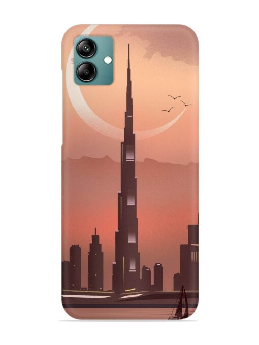 Landmark Burj Khalifa Snap Case for Samsung Galaxy A04 Zapvi