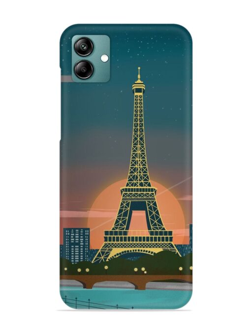 Scenery Architecture France Paris Snap Case for Samsung Galaxy A04 Zapvi