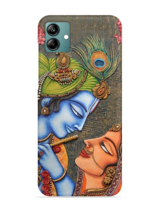 Lord Radha Krishna Flute Art Snap Case for Samsung Galaxy A04