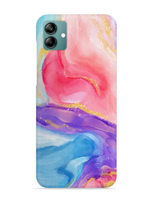 Watercolor Gradient Snap Case for Samsung Galaxy A04