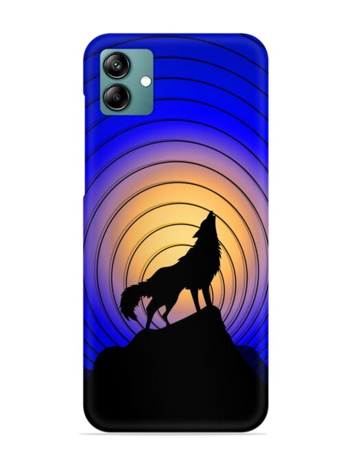 Fox Roaring Design Snap Case for Samsung Galaxy A04