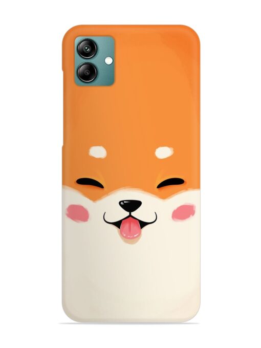 Happy Cat Art Snap Case for Samsung Galaxy A04