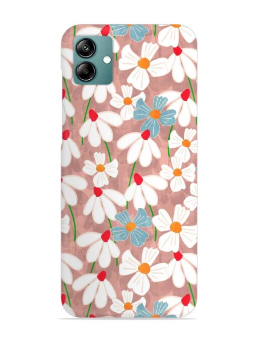 Abstract Petal Flowers Snap Case for Samsung Galaxy A04 Zapvi