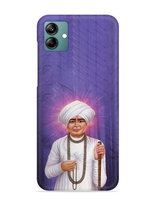 Jalaram Bapa Virpur Snap Case for Samsung Galaxy A04 Zapvi