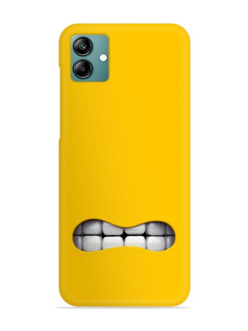 Mouth Character On Snap Case for Samsung Galaxy A04