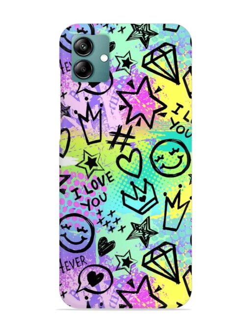 Bright Seamless Pattern Snap Case for Samsung Galaxy A04