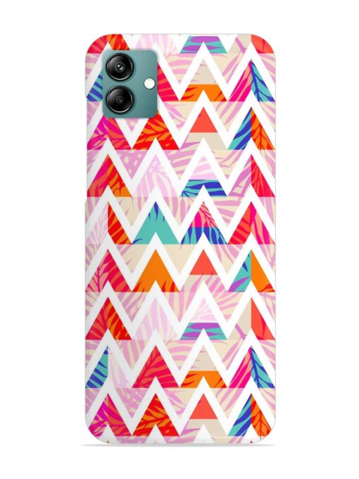 Abstract Triangle Background Snap Case for Samsung Galaxy A04