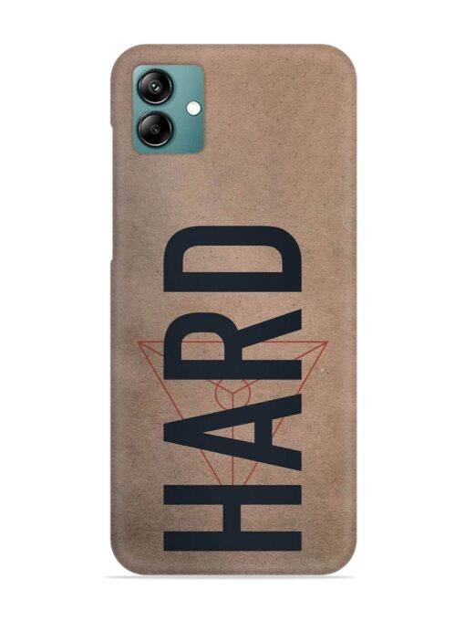 Hard Typo Snap Case for Samsung Galaxy A04