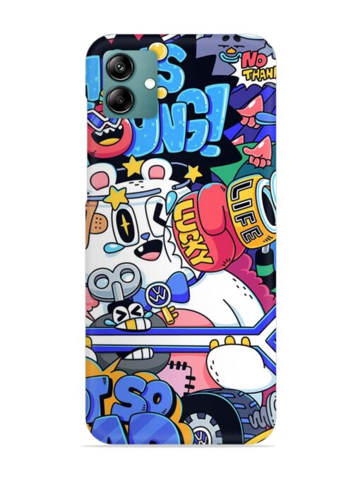 Universal Doodle Snap Case for Samsung Galaxy A04