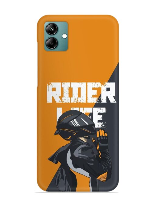 Rider Life Snap Case for Samsung Galaxy A04 Zapvi