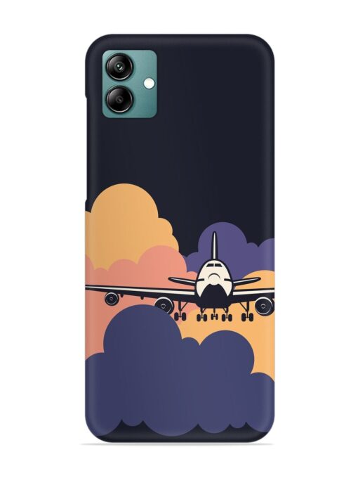 Aeroplane vector Snap Case for Samsung Galaxy A04 Zapvi