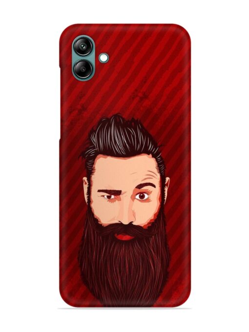 Beardo Man Snap Case for Samsung Galaxy A04E Zapvi